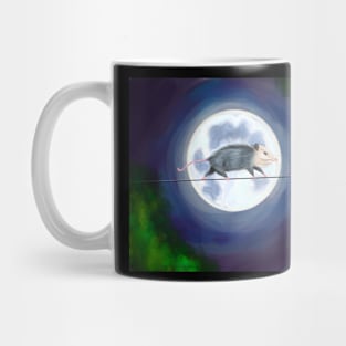 Moon Opossum Mug